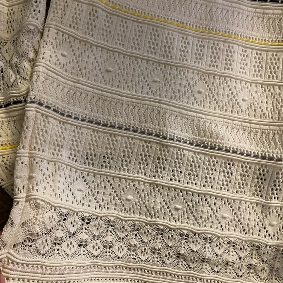 Ronny kobo white crochet dress Beautiful - Picture 4 of 9